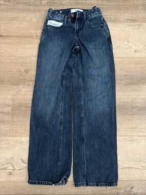 Hollister Low-Rise Baggy Jeans - Dark Wash